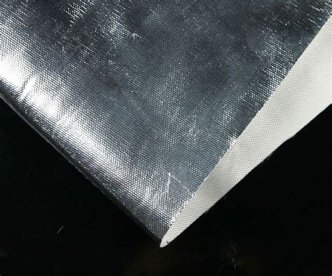 woven aluminum fabric|aluminized fiberglass cloth.